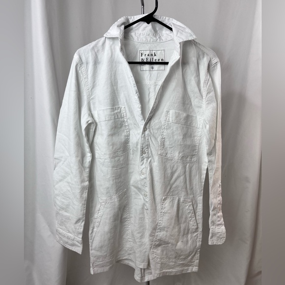 Frank & Eileen ‘Ireland’ White Jumpsuit